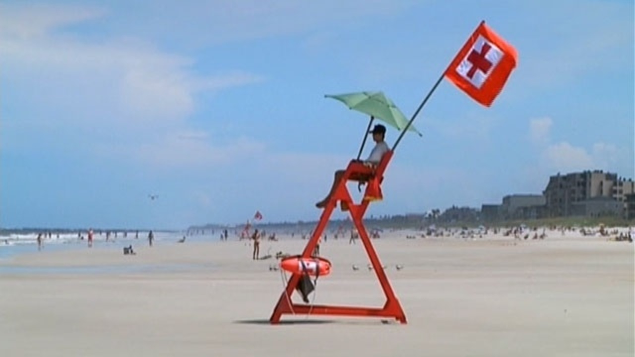 a Jacksonville Beach lifeguard