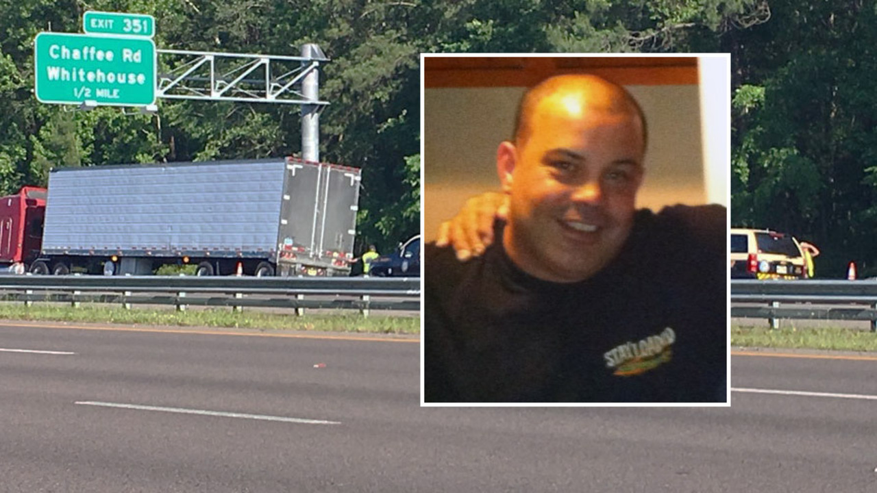 Search continues for gunman who killed truck driver