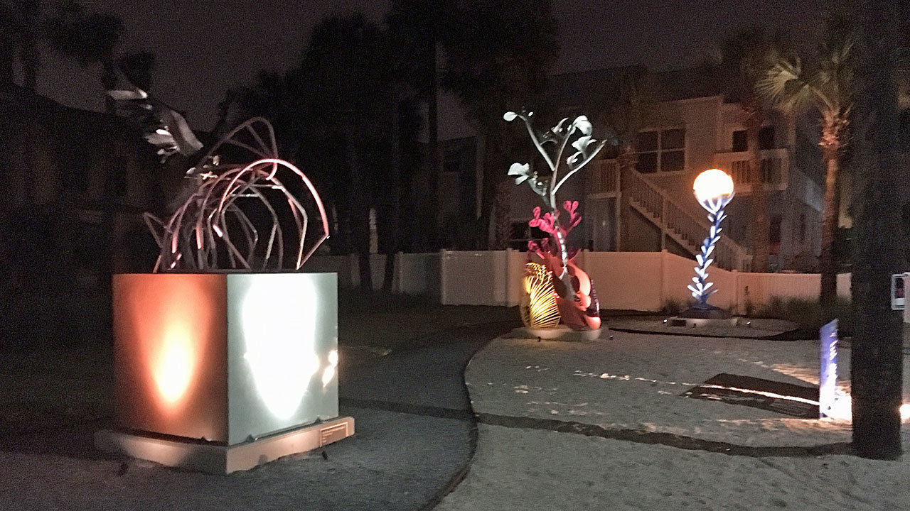 UNF Seaside Sculpture Park opens at Jacksonville Beach