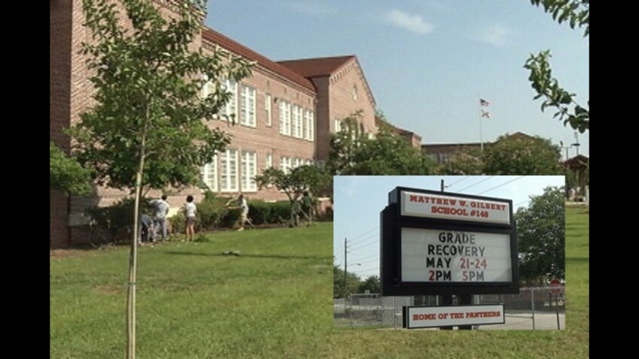 Alleged sex act at Matthew W. Gilbert Middle