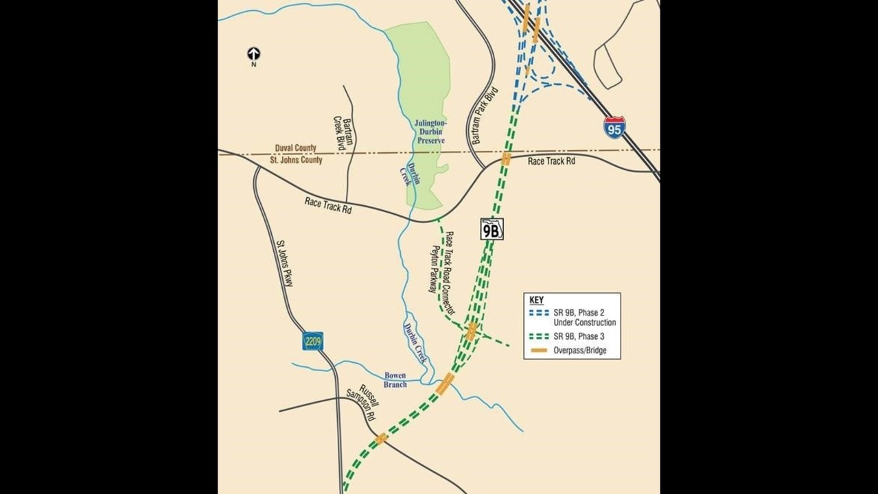 State Road 9B extension into St. Johns County begins