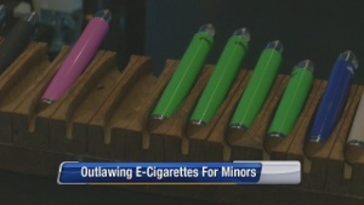 Bill to make purchase of electronic cigarettes illegal for minors