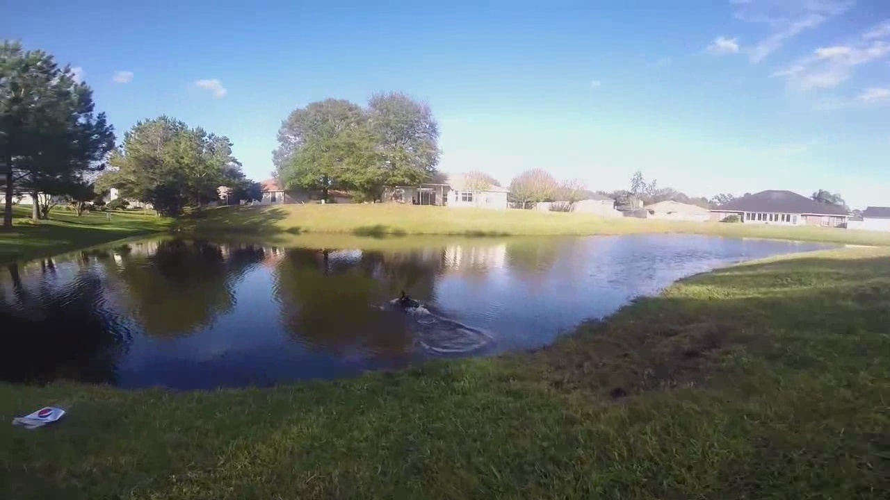 4yearold boy nearly drowns in retention pond