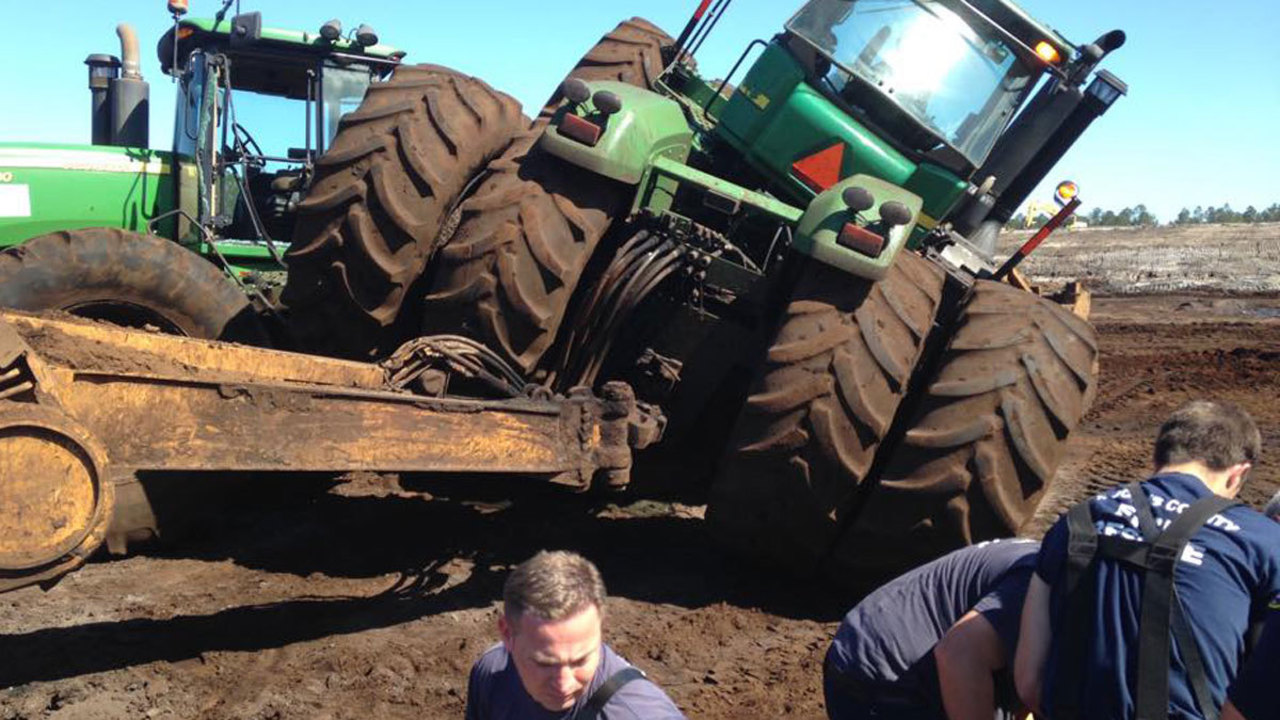 One injured in tractor accident