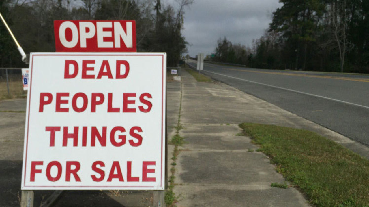 Woodbine Dead people's things for sale