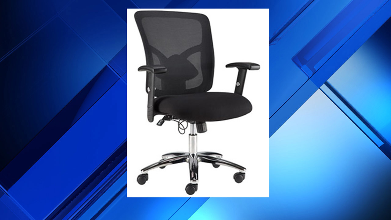 Staples recalls office chair over fall hazard