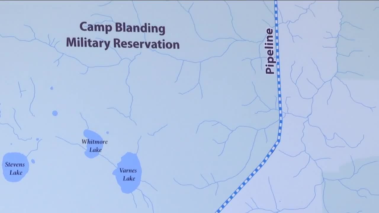 Plan would pipe water from floodprone Black Creek to aquifer,...