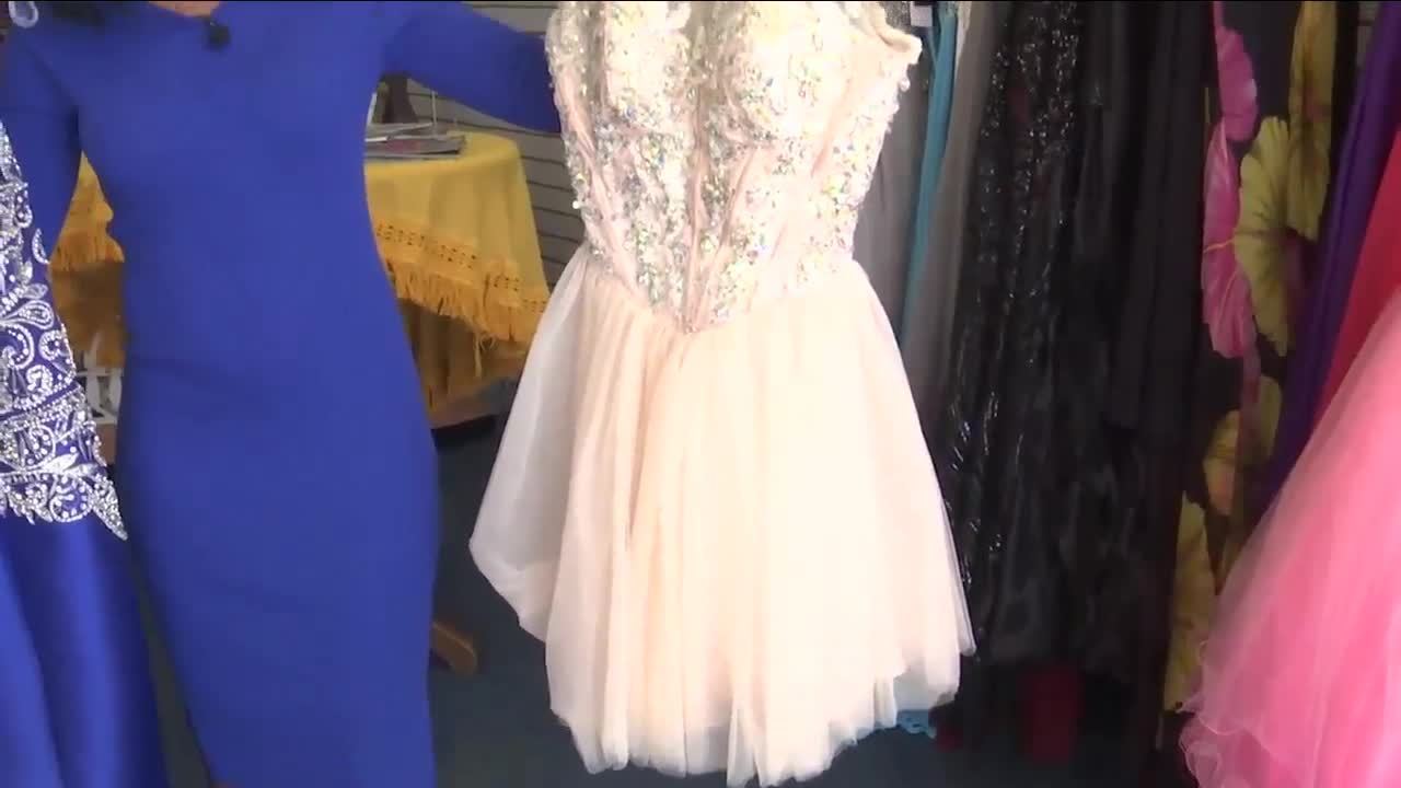 Prom Dress Rip