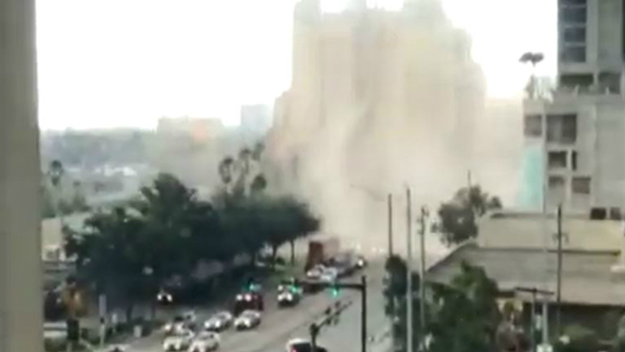 VIDEO Possible tornado spotted in downtown Fort Lauderdale