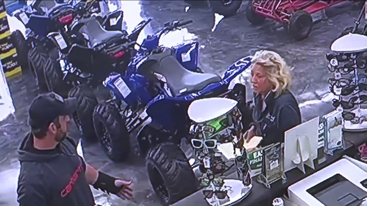 Controversy over Jacksonville store's display of military flags caught on camera