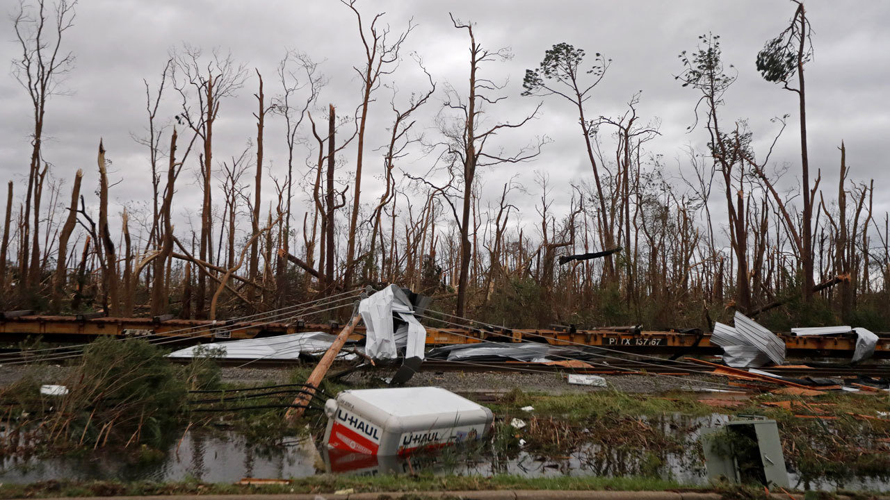 hurricane michael devastated panhandle georgia timber farms