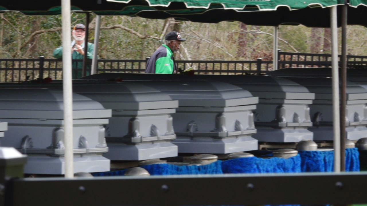 Bodies recovered from Dozier School for Boys returned to cemetery