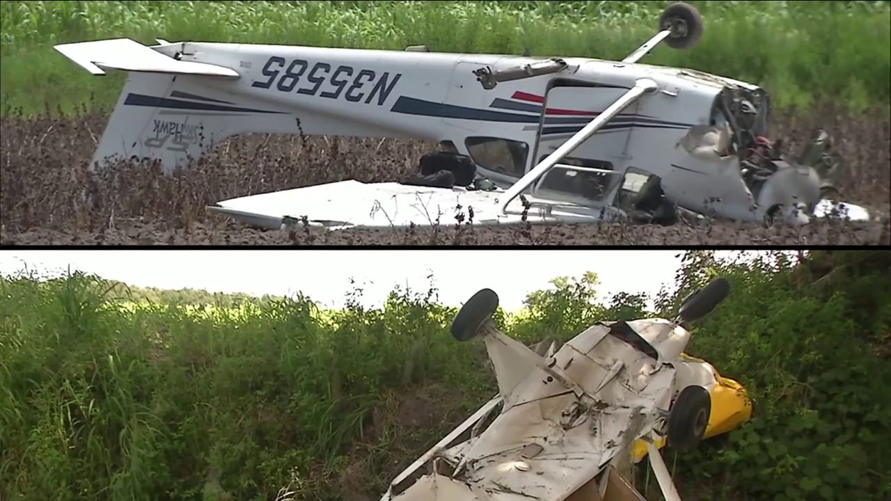 2 injured in singleengine airplane crash in Hastings